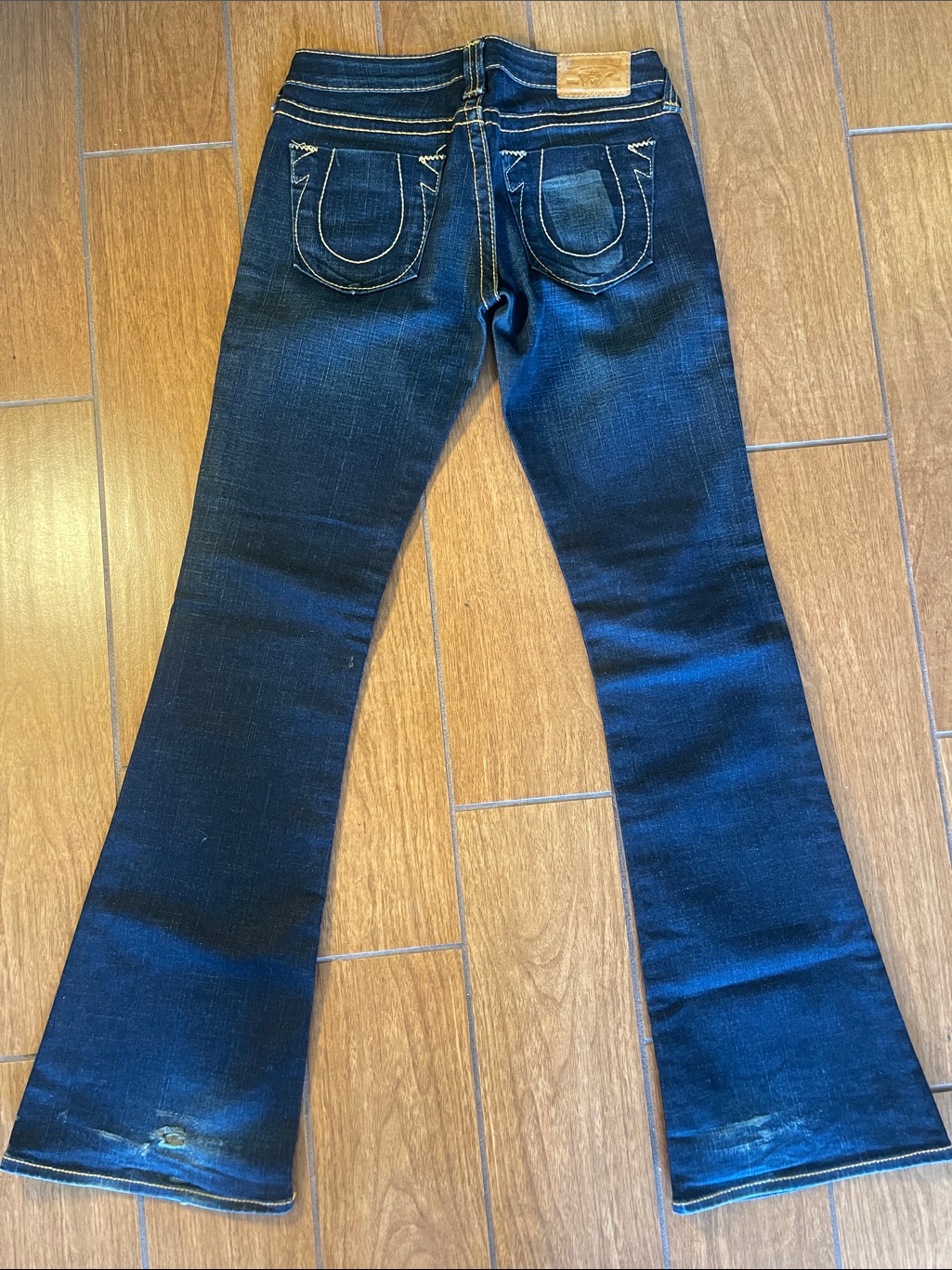 Women’s True Religion World Tour Dark Blue Flare Jeans - True Fit